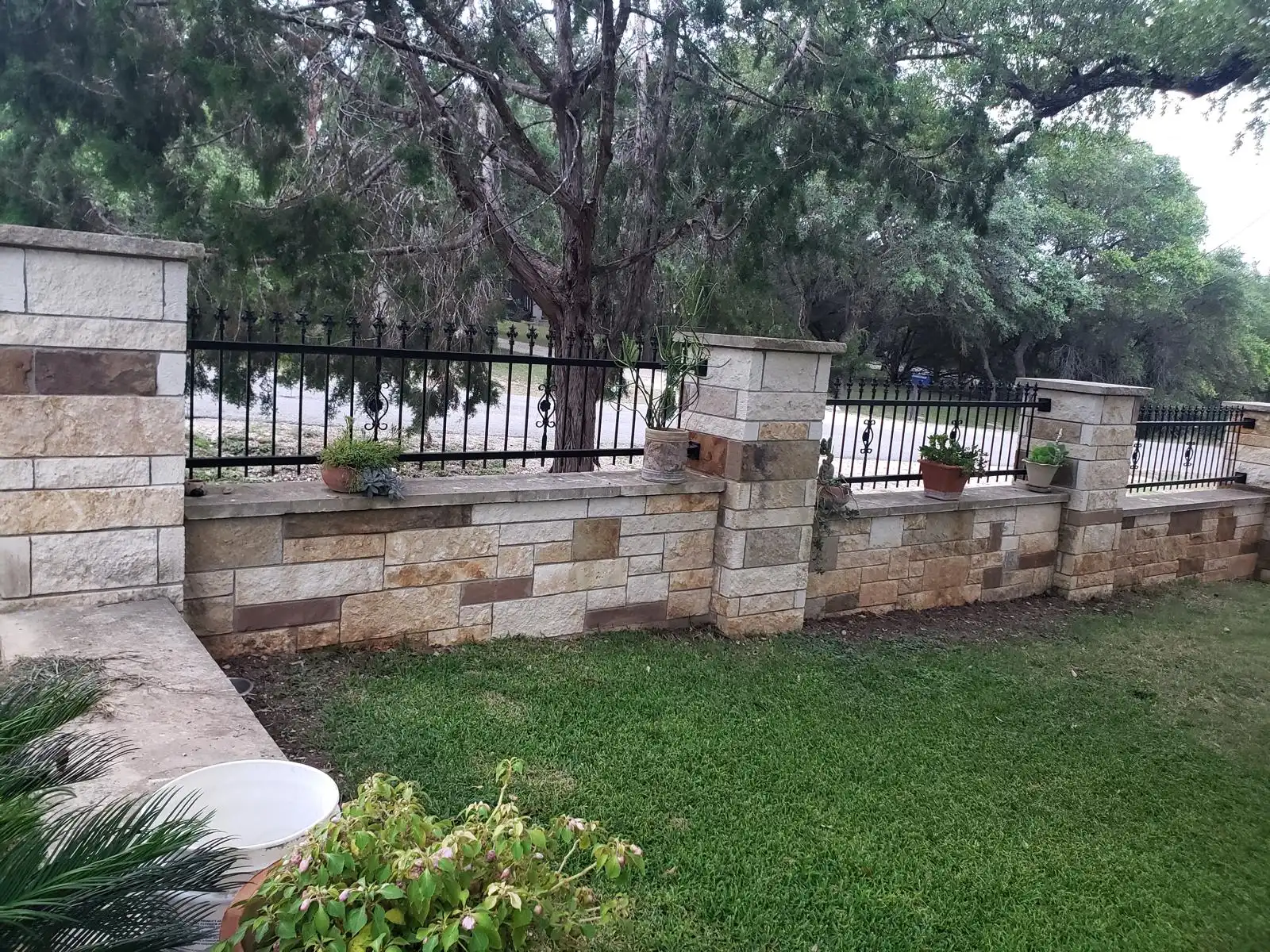 Retaining Wall Installation